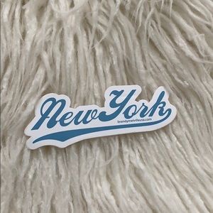 New York Sticker